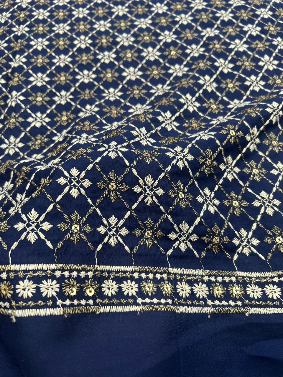 Women festive and party wear rayon fabric