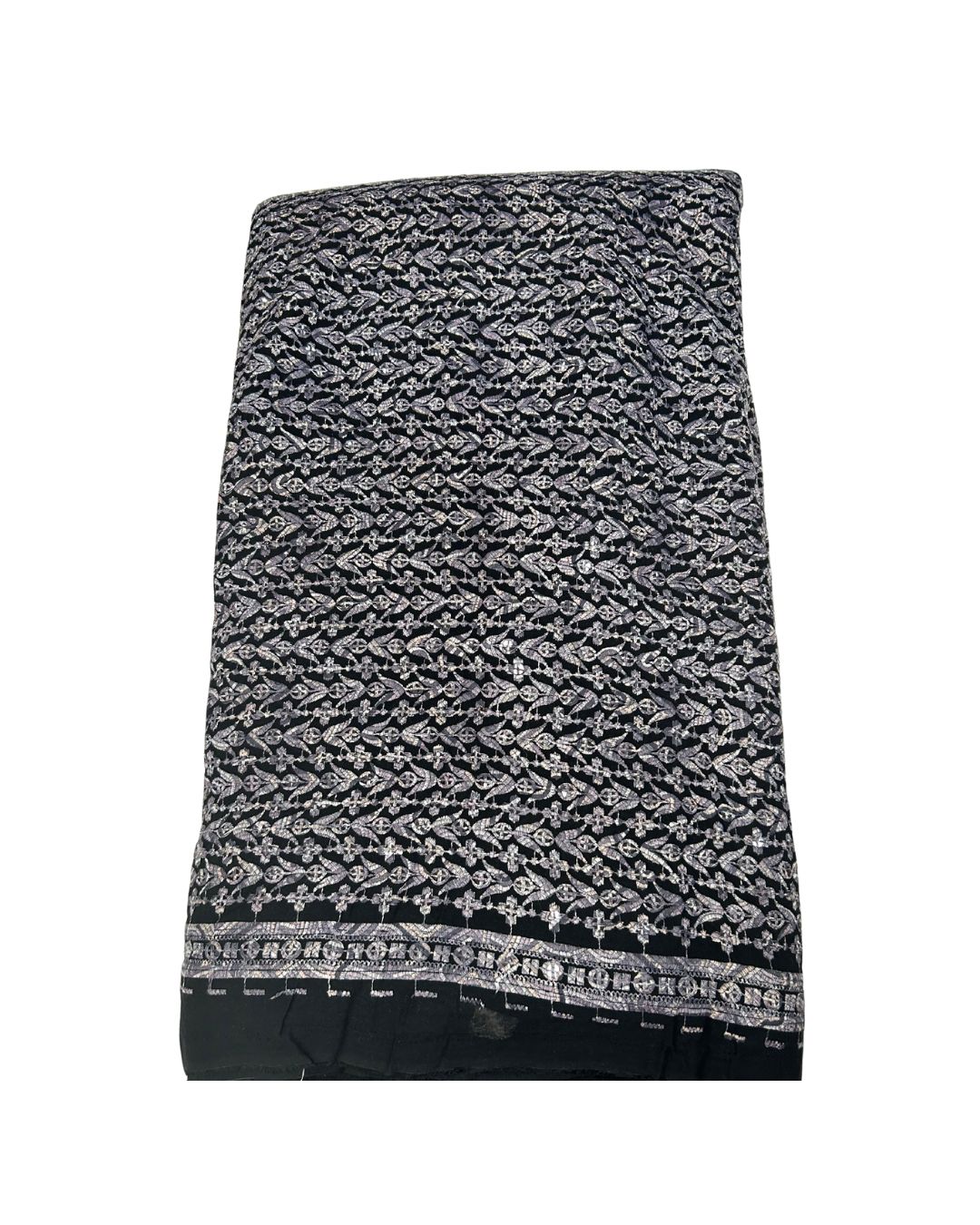 Sequin work rayon viscose kurta fabric for weddings and party wear