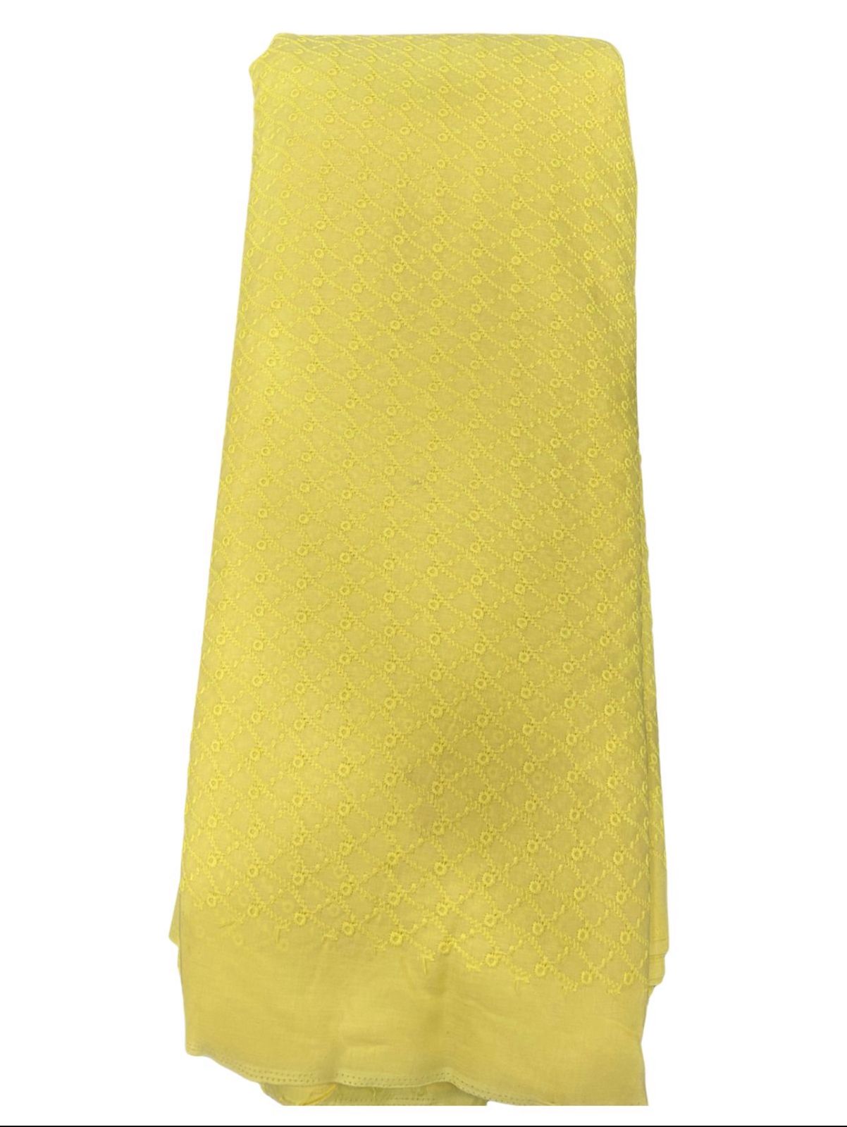 Premium yellow embroidered fabric alongside boys kurta — great for Haldi special looks, Diwali festive wear, wedding events, and kids ethnic fashion.