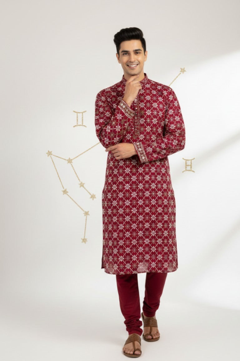 men party wear kurta fabric
